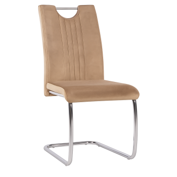 Стілець Аріана м'який коричневий велюр Стілець Аріана м'який коричневий велюр